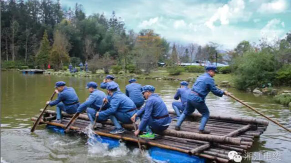 缅怀革命先烈，学习革命精神。——湘江电缆井冈山精神学习班剪影