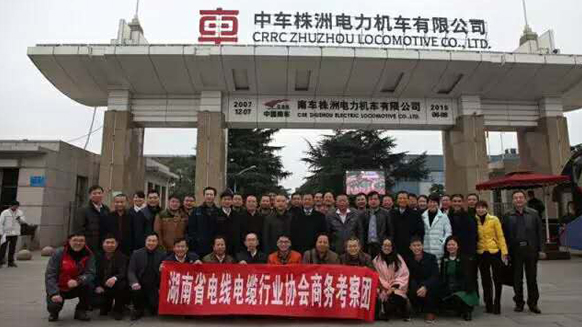 湖南省电线电缆行业协会理事会议在湘江电缆召开